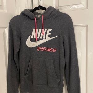 Woman’s Nike hoodie.
